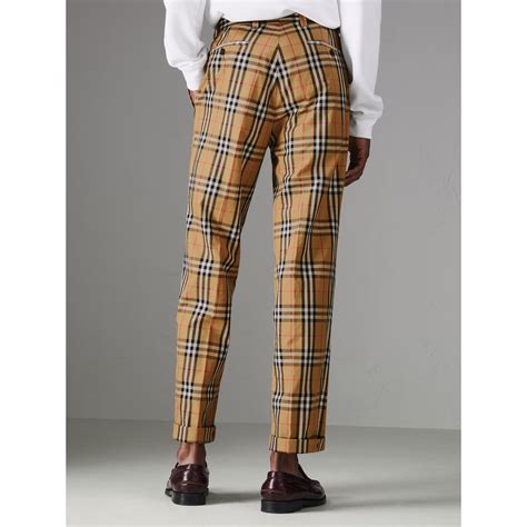 burberry dupe trousers|burberry trousers men's vintage.